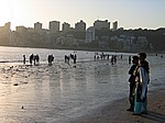 Sunsetromantik am Chowpatty Beach