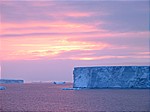 Sonnenuntergang in der Weddell-See