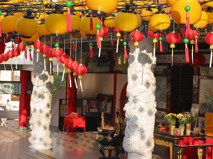 Im chinesischen Tempel, Kuala Lumpur