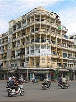 Strassenszene in Phnom Penh