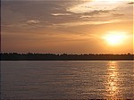 Abendstimmung am Mekong