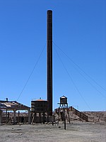 Verlassene Nitratstadt in der Atacamawueste