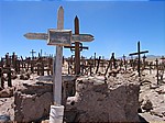Verlassene Nitratstadt in der Atacamawueste